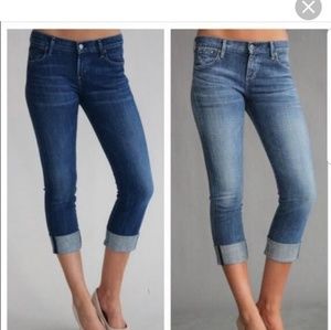 Citizens of humanity low waist crop sz 28